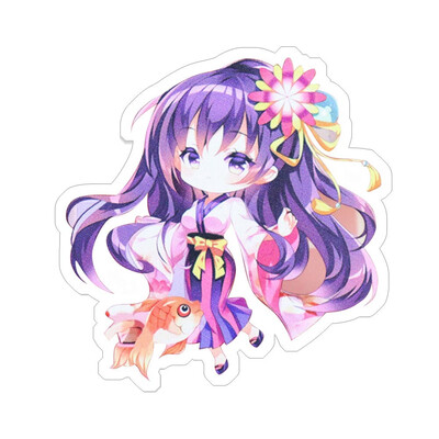 

CAR-TOBBY Anime DATE A LIVE Tokisaki Kurumi KeyChain Cosplay Acrylic Key ring Pendant Gift