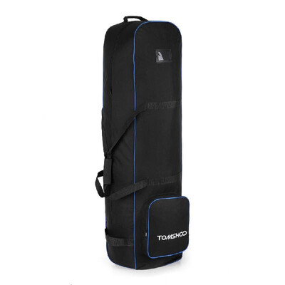 

TOMSHOO Golf Bag Smooth Rolling Golf Travel Bag Cover Case Carrier with Wheels