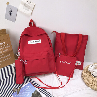 

Ins schoolbag girls campus Korean high school students backpack ancient feeling Sen Department simple Uzzang shoulders