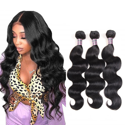 

7A Good Malaysian Virgin Hair Body Wave 3pcslot Human Hair Weave Bundles Unprocessed Malaysian Body Wave Virgin Hair Bundles