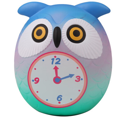

Gotoamei Squeeze Cute Owl Clock Slow Rising Cream Scented Decompression Toys