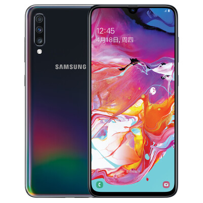 

Samsung Galaxy A70 6GB128GB Laser Black SM-A7050 4G Smartphone Screen Fingerprint Unlock All Netcom Game Camera Mobile Self-operated