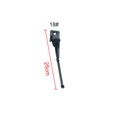 

Iron Children Bike Kickstand Black Kids Bicycle Round Mouth Side Kick Stand
