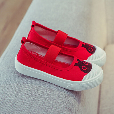 

Toddler Children Boys Girls Cartoon Cute Sneaker Kids Shoes Baby Canvas Shoes