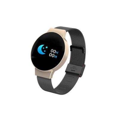 

Fitness Tracker Smart Bracelet Activity Tracker With Touch Screen Fine Steel Band Heart Rate Sleep Monitor For Women