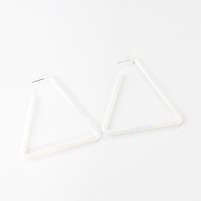 

Flashbuy Trendy Geometric Stud Earrings for Women Metal Statement Triangle Spray Earrings Jewelry Simple Fashion Pendientes