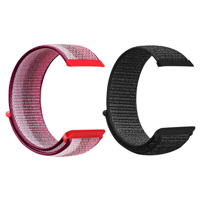 

〖Follure〗2PCS Magic Sticker Nylon Replacement Strap Wrist Band For Fitbit Versa Lite