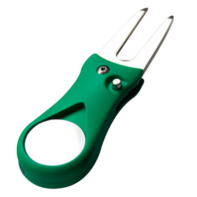 

Pitch Repair Divot Zinc Alloy Blade Tool Golf Ball Marker Golfers Trainning