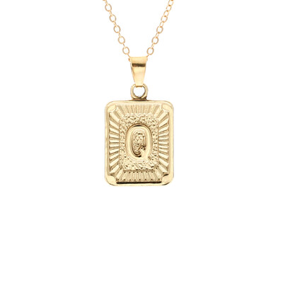 

Fashion Jewelry Brand English Alphabet Pendant Necklace For Women Gift