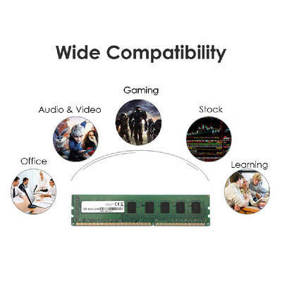 

MBDDR3091600 DDR3 4G RAM 1600MHz 240PIN 12V DIMM Desktop Memory
