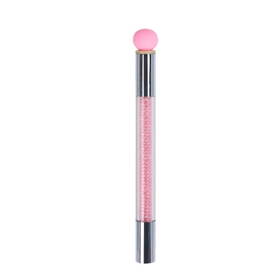 

Toponeto Double-end Nail Art Painting Gradient Shading Sponge Pen Brush Rhinestone Handle