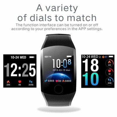 

Q11 Smart Bracelet with Color Screen Blood Pressure Monitoring Wristband