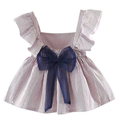 

Baby Dresses Girl Summer Toddler Baby Girl Dress Sleeveless Princess Clothes Dresses For 0-3T