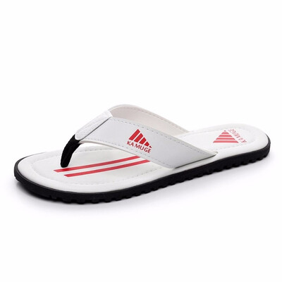 

2019 Korean version of the new summer mens flip-flops non-slip outdoor beach slippers flip-flops