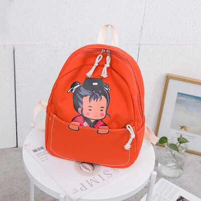 

The Japanese version of the ancient girl campus bag female Korean version of shoulder bag simple high school students junior high