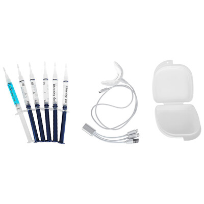 

Efficient LED Light Tooth Whitening Kit Dental Instrument Line Phone Interfaces