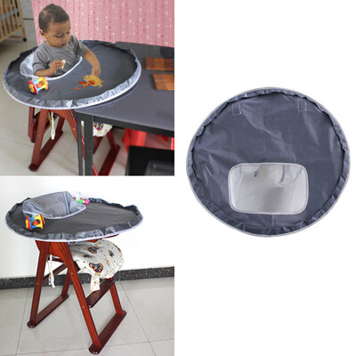 

Gobestart New Baby Dinner Mat Cover Waterproof Highchair Bumper Pad Place Mat