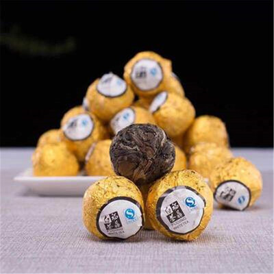 

Organic Ball-shaped Aged Shou Mei Longevity Eyebrow Handmade White Tea