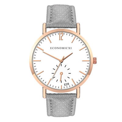 

RM Fashion Simple Belt Watch Single Digital Fake SIngle Eye Female Quartz Watch