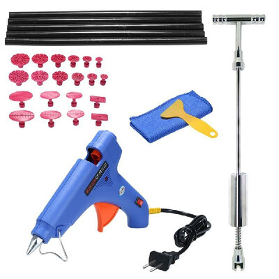 

Paintless Dent Puller Slide Hammer Repairing Removal Hail Glue Device Tools Kit