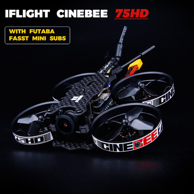 

Tailored iFlight CineBee 75HD Indoor FPV Racing Drone Quadcopter 75mm Whoop WFS-A8S V2
