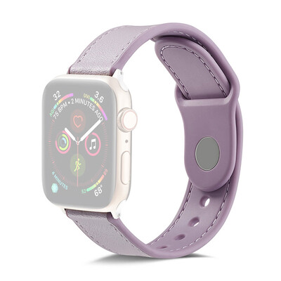 

〖Follure〗Leather Replacement Watch Wrist Strap Band For Apple iwatch Smart Watch 40mm