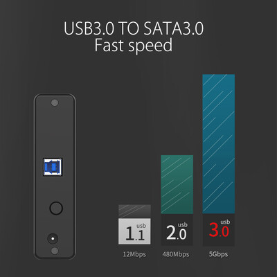 

ORICO 7688U3 USAP Vertical Hard Drive HDD Enclosure 35 inch USB 30 to SATA 30 HDD Case Docking Station Support WindowsMacLinu