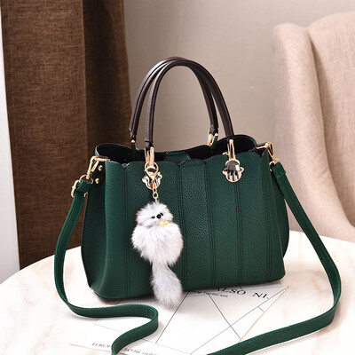 

2018 new European&American big bag shoulder bag handbag diagonal bag fashion casual handbag