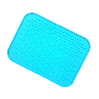 

Heat Resistant Insulation Anti-Scalding Silicone Placemat Kitchen Drain Pad