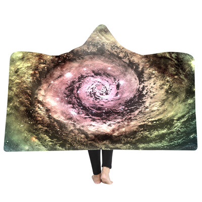

Toponeto Cartoon 3D Plush Hooded Warm Blanket Dressing Blankets Hooded Blanket