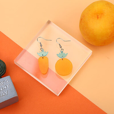 

Women Vintage Alloy Sweet Elegant Acrylic Exaggerated Flower Not Inlaid Jewelry Earrings