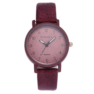 

GOGOEY brand simple digital quartz watch matte quality watch