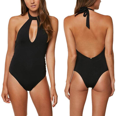 

Saidsome Women One Piece Push Up Printed Bikini Beach Bathing Monokini Swimsuit Swimwear