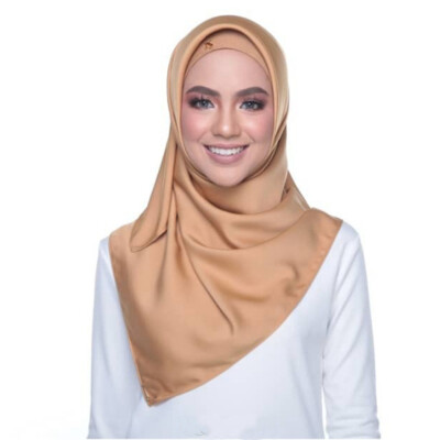 

Fashion Faux Silk 90 Cent Solid Square Scarf 2019 New Solid Office Ladies Hijab Wraps And Headband Muslim Crumpled Scarves Femme