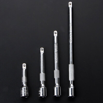 

4PCSSet Ratchet Wrench Extension Bar Set Auto Repair Socket Extender 14 63mm