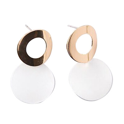 

Party Womens Simple Hollow Out Round Drop Dangle Stud Earrings Jewelry Gift