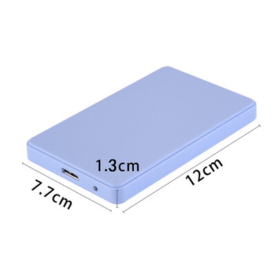 

Super Slim High Speed 5Gbps USB 30 SATA Hard-disk External Enclosure Case Hard Disk Drive Box Tool-free with USB Cable for 3TB 2