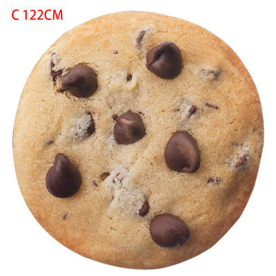 

Gobestart Comfort Food Creations Biscuit chocolate Novelty Blanket Perfectly Round Tortilla Throw