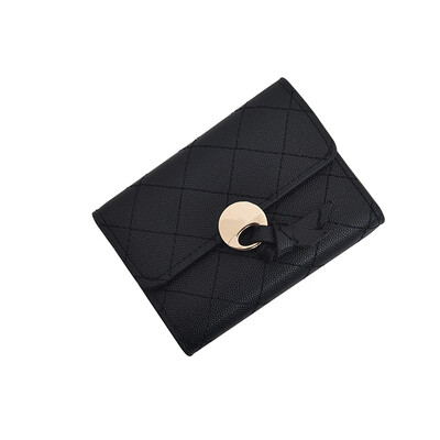 

Folding womens small wallet short wallet womens change Korean style cute coin wallet