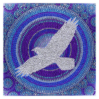 

5D DIY Full Drill Special Shaped Diamond Painting Flying Eagle Cross Stitch