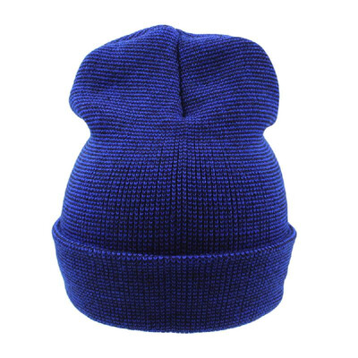 

New Winter Unisex Women Men Beanie Hat Solid Warm Hip-Hop Cool Knitted Cap Headwear