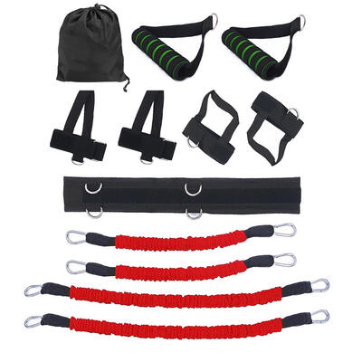 

Waist Leg Bouncing Training Resistance Bands Home Gym Stretching Strap Set