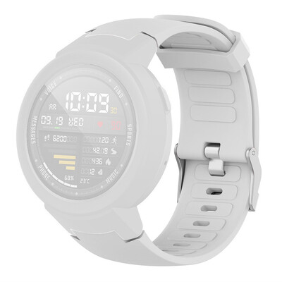 

〖Follure〗Silicone Watch Band StrapTPU Protect Case For Huami Amazfit Verge Youth Watch