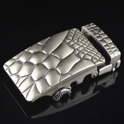 

Fashion Mens Business Alloy Automatic Buckle Unique Men Plaque belt Buckles for 35cm Ratchet belt buckles for men luxury brand