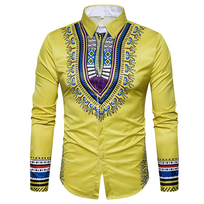 

Geometric National Print Long Sleeve Shirt