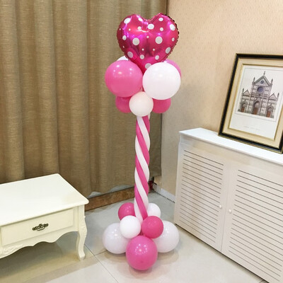 

FUNNYBUNNY Balloon Column Base Stand Display Botton Birthday Wedding Party Decoration