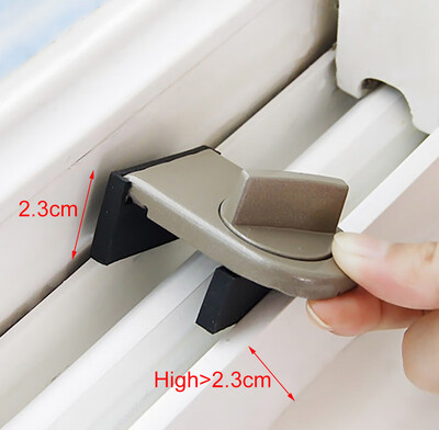 

Siaonvr Kids Safe Security Sliding Window Door Sash Lock Restrictor Safety Catch