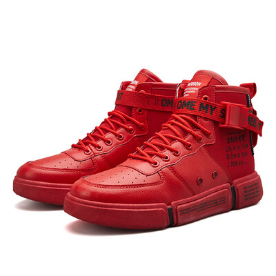 

The trend of high air force No 1 board shoes sports leisure enlightenment tide shoes mens shoes tide shoes