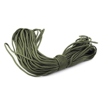 

550 Parachute Cord Lanyard Rope Mil Spec Type III 7 Strand Core Outdoor Tool