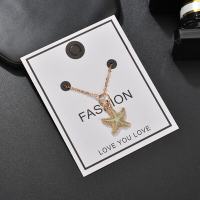 

Sexy Red  Bean Pendant Necklace Charm Personality Ladies Delicate Simple Minimalist Bean Pendant Necklace Fashion Jewelry